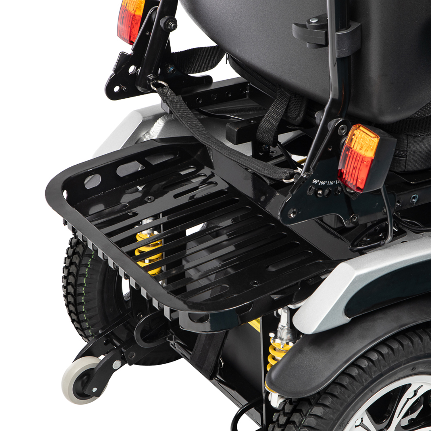 Кресло-коляска инвалидная ORTONICA Pulse 340 с электроприводом, до 150кг - 17